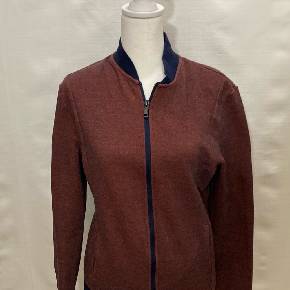 Ladies Jacket reddish brown color